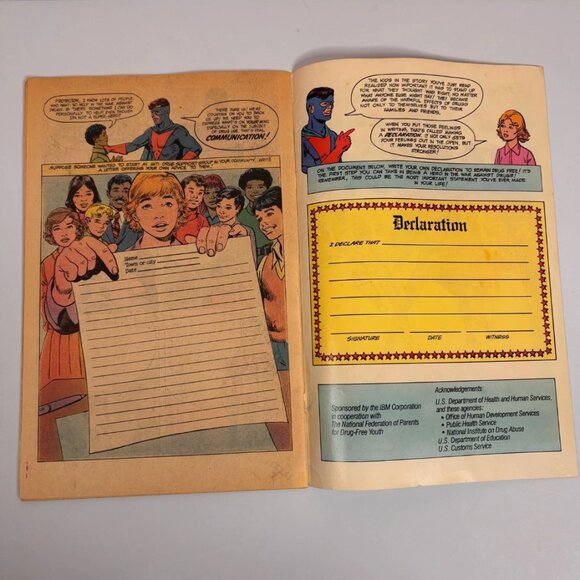 The New Teen Titans - DC Comics 1983 - IBM Drug Awareness Special #3 - Picture 8 of 8